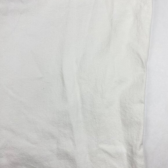 NWT Good American Jeans Women's Size 20 Good '90s Duster Natural Fray White - Picture 10 of 16